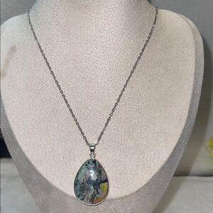 Elegant Kambama Jasper stone Pendant Necklace